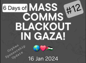 6 days of mass comms blackout in gaza